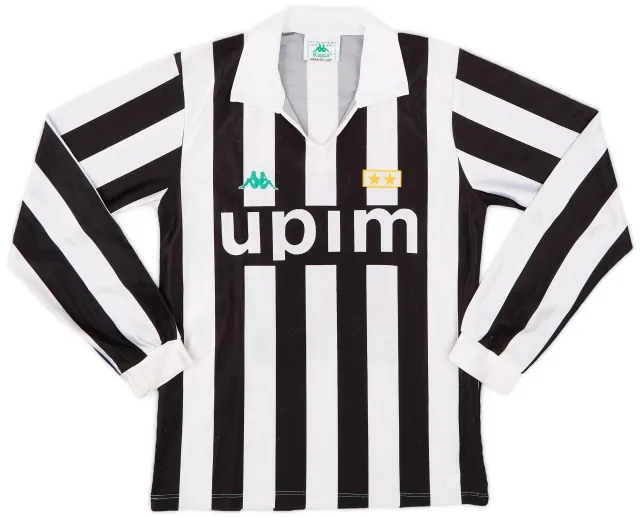 Kappa 1991-92 Juventus Home L/S Shirt - 8/10 - (S)