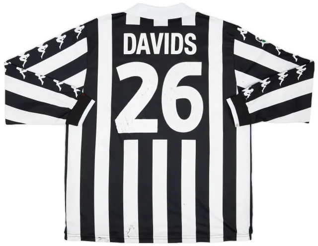 Kappa 1999-00 Juventus Match Issue Home Shirt Davids #26