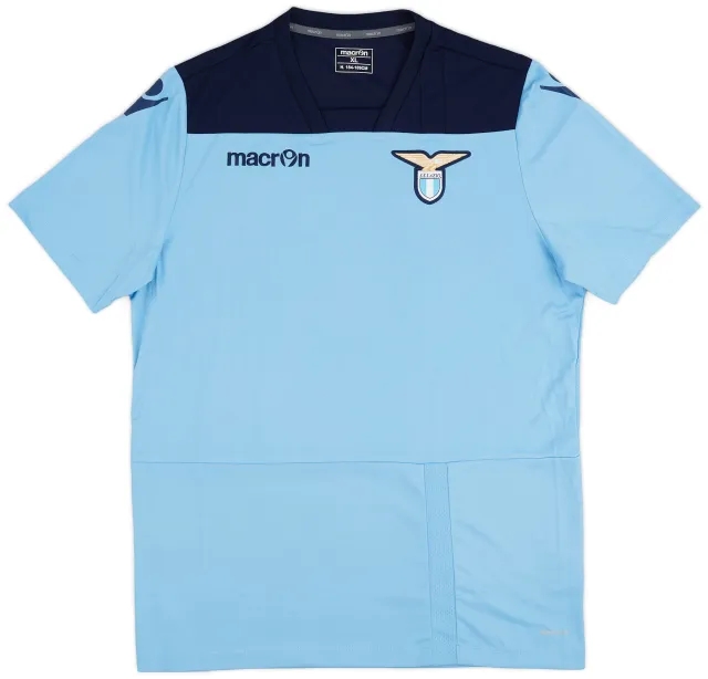 2017-18 Lazio Macron Training Shirt - 9/10 - (XL)