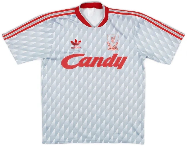 adidas 1989-91 Liverpool Away Shirt - 7/10 - (M)