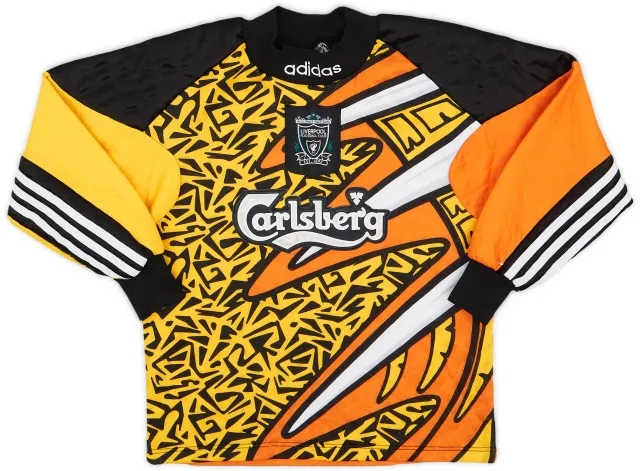 adidas 1995-96 Liverpool GK Shirt - 8/10 - (XXS)