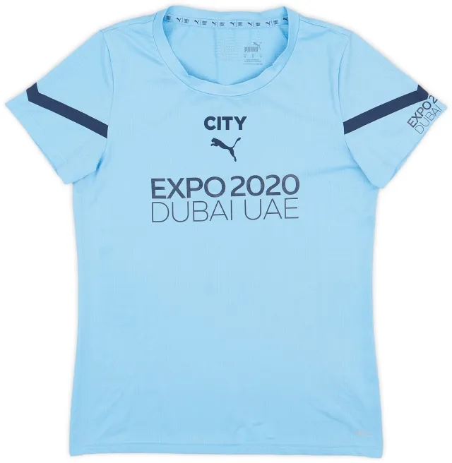 2020-21 Manchester City Puma Training Shirt - 7/10 - (Women's M)