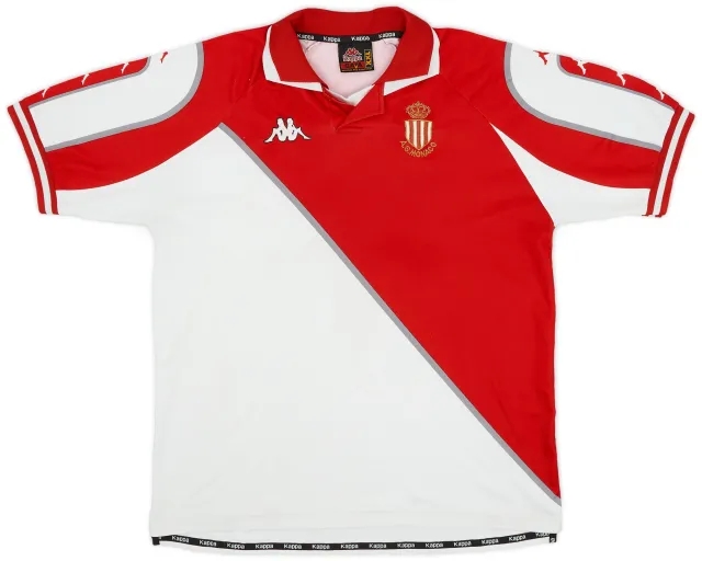 Kappa 1998-99 Monaco Home Shirt - 6/10 - (XXL)