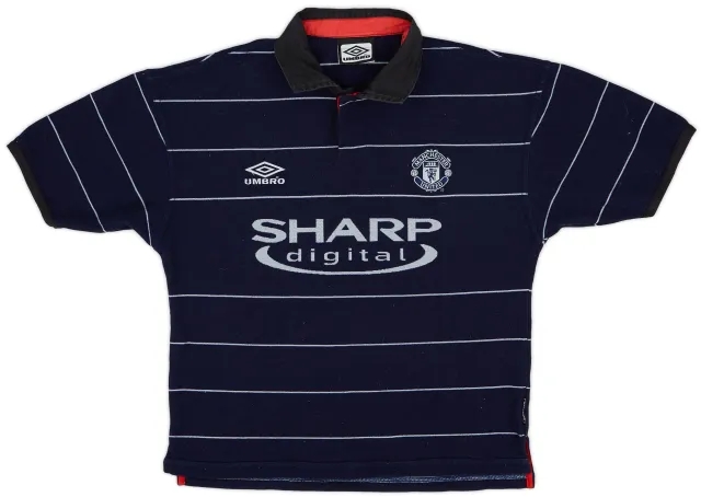 Umbro 1999-00 Manchester United Away Shirt - 8/10 - (Y)