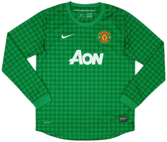 Nike 2012-13 Manchester United GK Shirt - 8/10 - (XL.Boys)