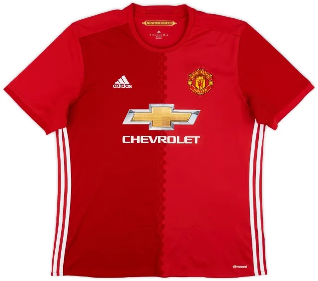 adidas 2016-17 Manchester United Home Shirt - 5/10 - (XL)