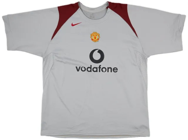 2005-06 Manchester United Nike Training Shirt - 6/10 - (M)