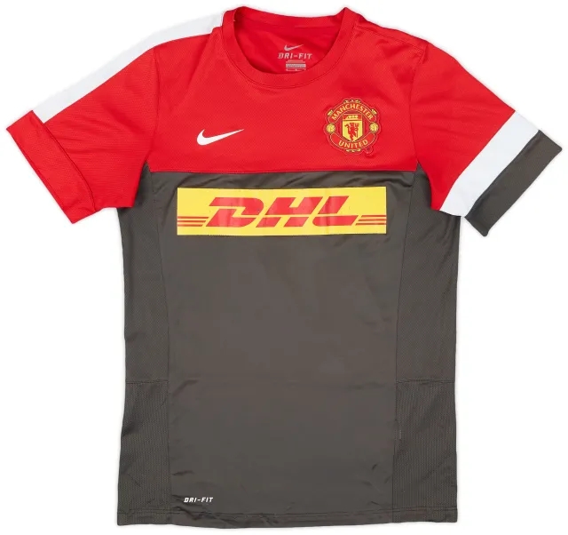 2012-13 Manchester United Player Issue Nike Training Shirt - 10/10 - (S)