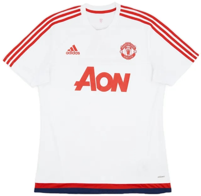 2015-16 Manchester United adidas Training Shirt - 7/10 - (L)