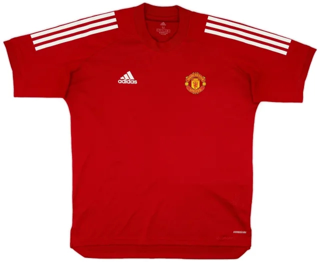 2020-21 Manchester United adidas Training Shirt - 9/10 - (M)