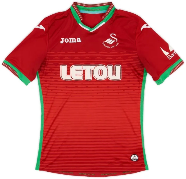 Joma 2017-18 Swansea Away Shirt - 7/10 - (S)
