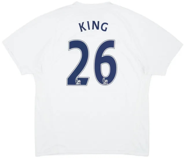 Puma 2007-08 Tottenham Home Shirt King #26 - 6/10 - (XL)