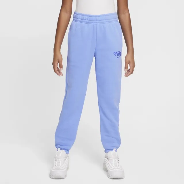 Nike Girls Trend Fleece Pant - Blue - Size XL/G - Blue
