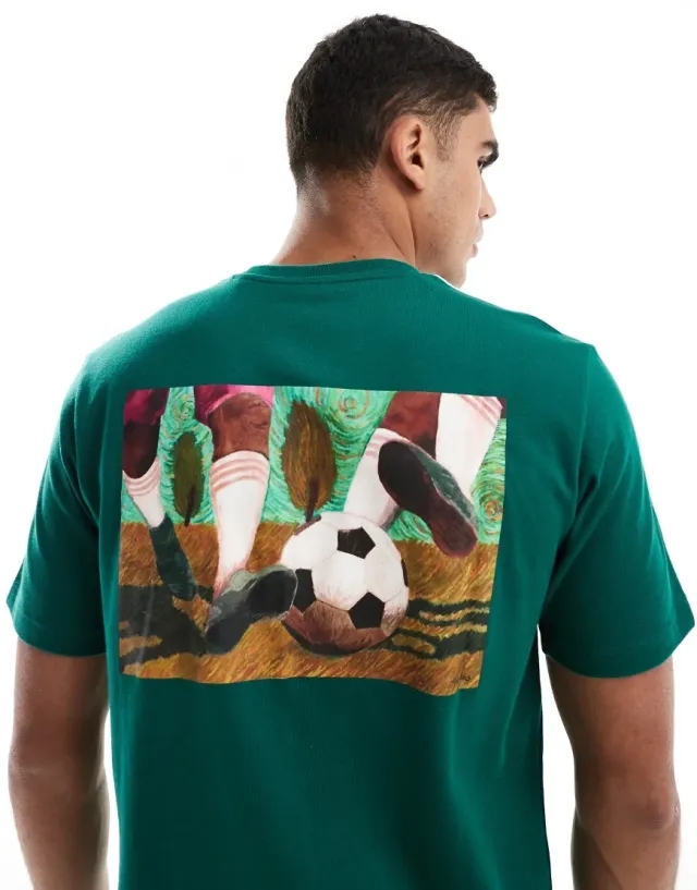 Adidas Training T-Shirt With Graphic-Green