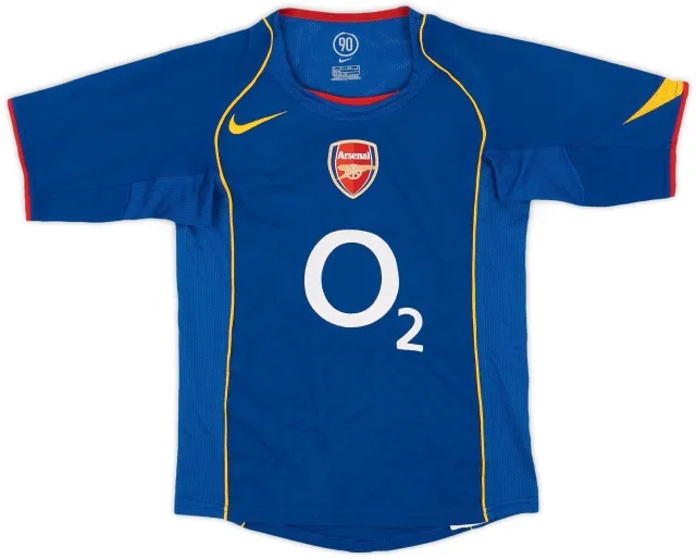 Nike 2004-06 Arsenal Away Shirt - 8/10 - (S.Boys)