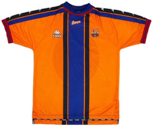Kappa 1997-98 Barcelona Away Shirt - 9/10 - (XL)