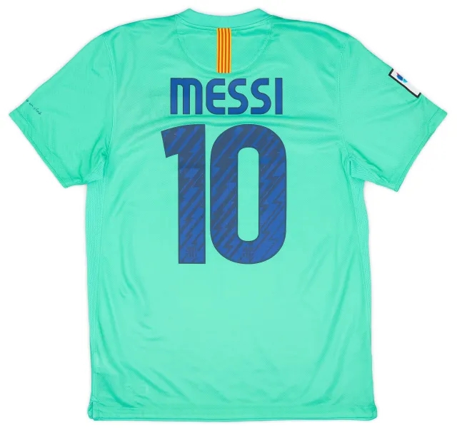 Nike 2010-11 Barcelona Away Shirt Messi #10 - 8/10 - (M)