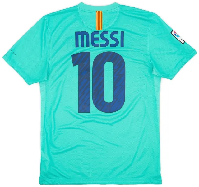 Nike 2010-11 Barcelona Away Shirt Messi #10 - 9/10 - (M)