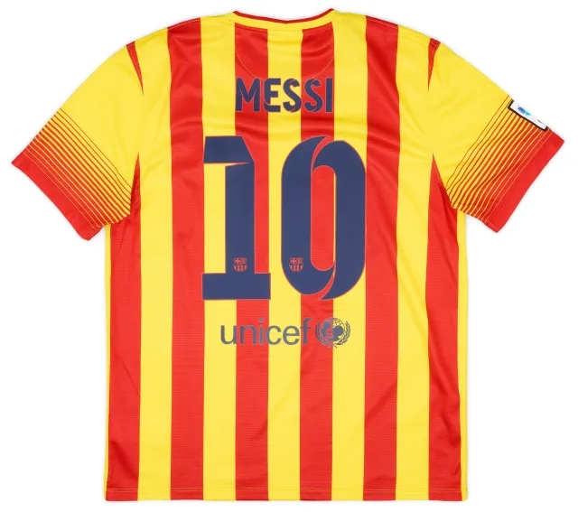 Nike 2013-15 Barcelona Away Shirt Messi #10 - 9/10 - (L)