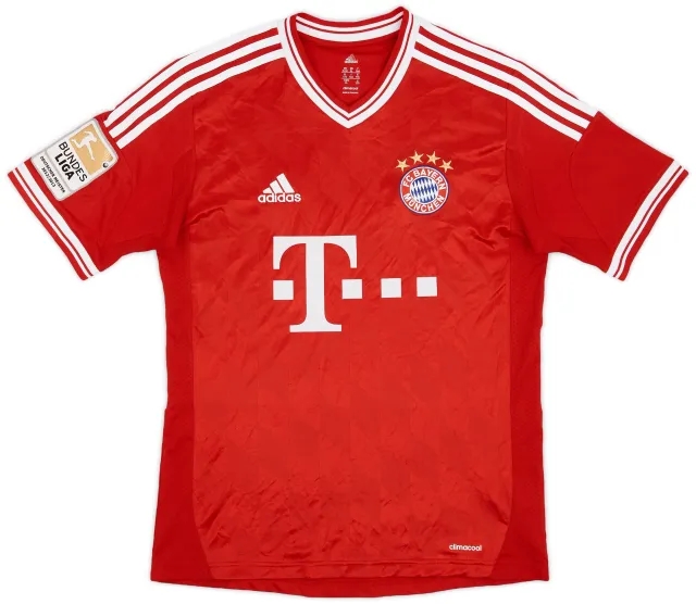 adidas 2013-14 Bayern Munich Home Shirt - 6/10 - (XL.Boys)