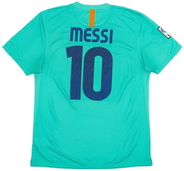 Nike 2010-11 Barcelona Away Shirt Messi #10 - 5/10 - (L)