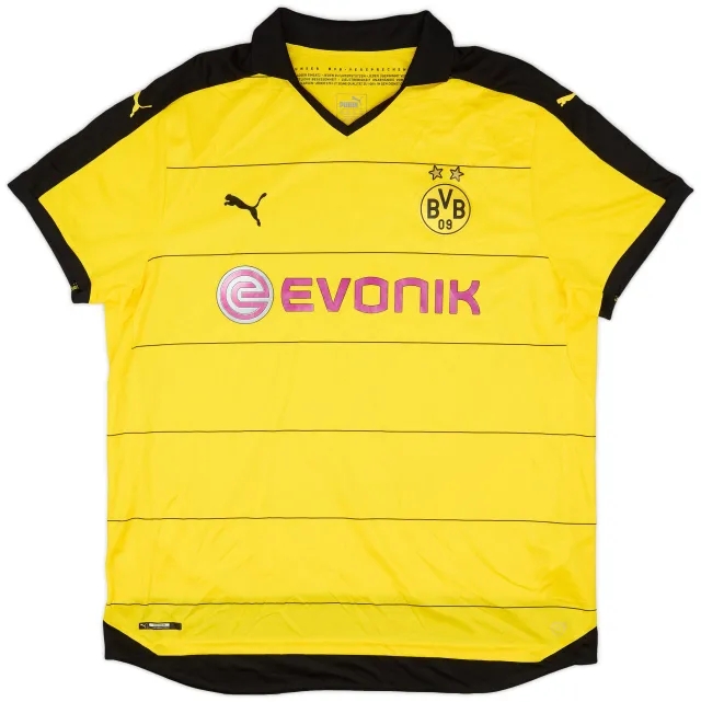 Puma 2015-16 Borussia Dortmund Home Shirt - 8/10 - (3XL)