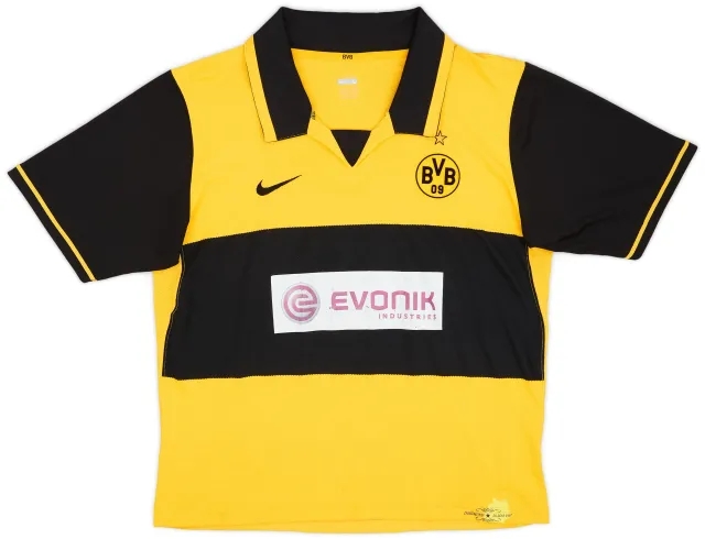 Nike 2007-08 Borussia Dortmund Home Shirt - 6/10 - (L)