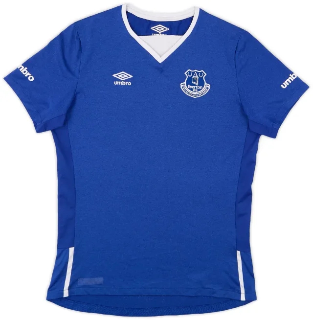 Umbro 2015-16 Everton Home Shirt - 8/10 - (XL.Boys)