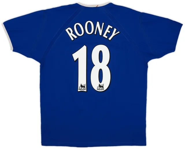 Puma 2003-04 Everton Home Shirt Rooney #18 - 5/10 - (L)