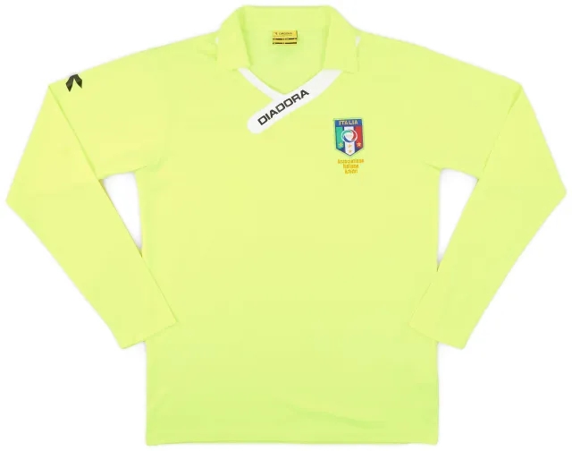 2010s Italy Diadora Referee L/S Shirt - 7/10 - (S)