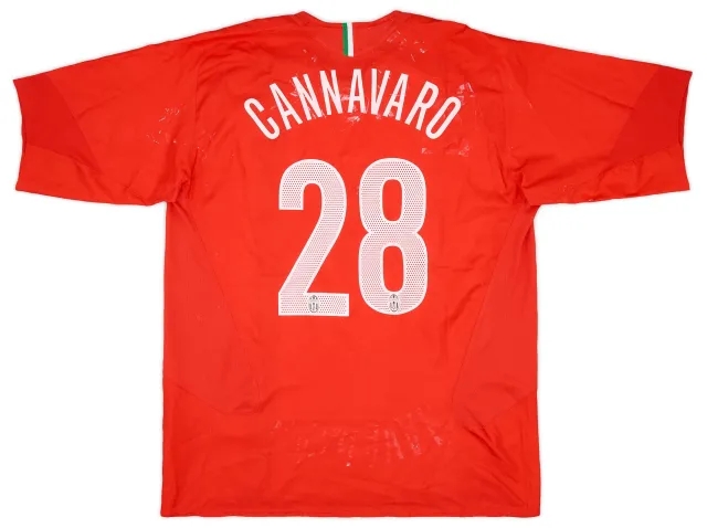 Nike 2005-06 Juventus Away Shirt Cannavaro #28 - 4/10 - (XL)