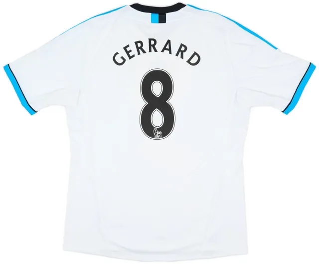 adidas 2011-12 Liverpool Third Shirt Gerrard #8 - 7/10 - (XL)