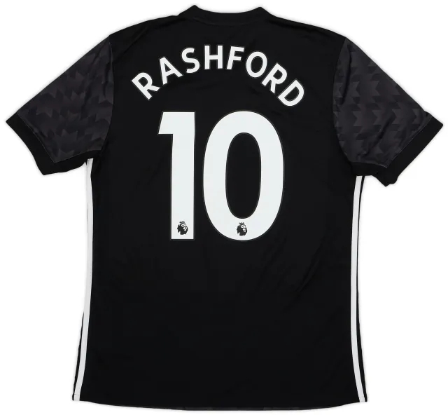 adidas 2017-18 Manchester United Away Shirt Rashford #19 - 7/10 - (M)