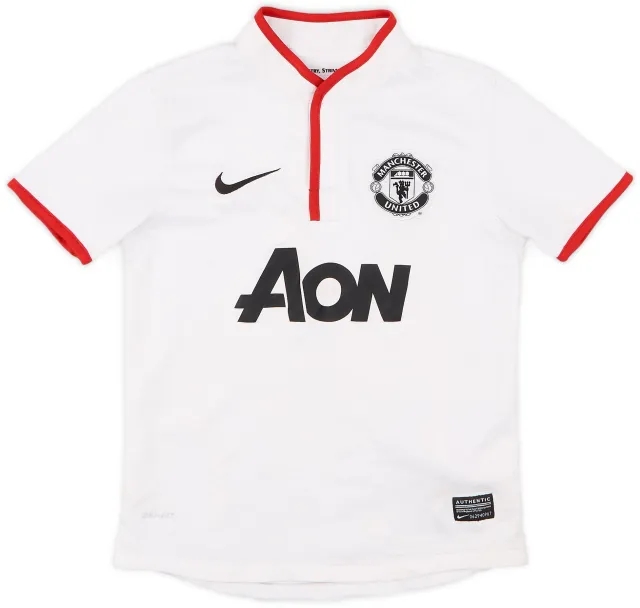 Nike 2012-14 Manchester United Away Shirt - 6/10 - (S.Boys)