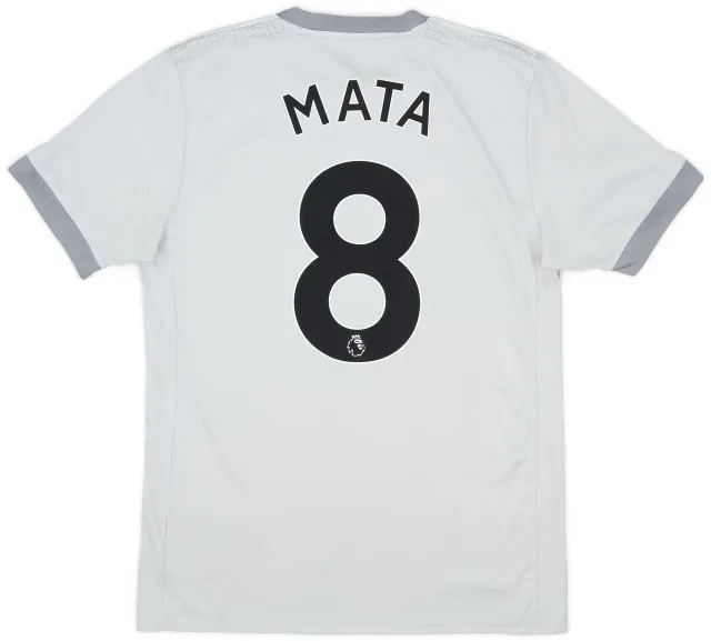 adidas 2017-18 Manchester United Third Shirt Mata #8 - 6/10 - (S)