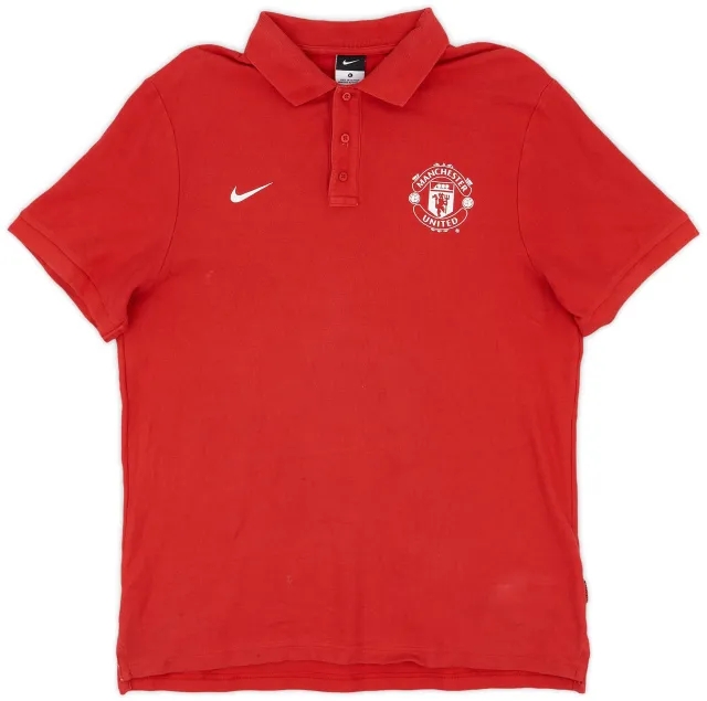 2013-14 Manchester United Nike Training Shirt - 9/10 - (XL)