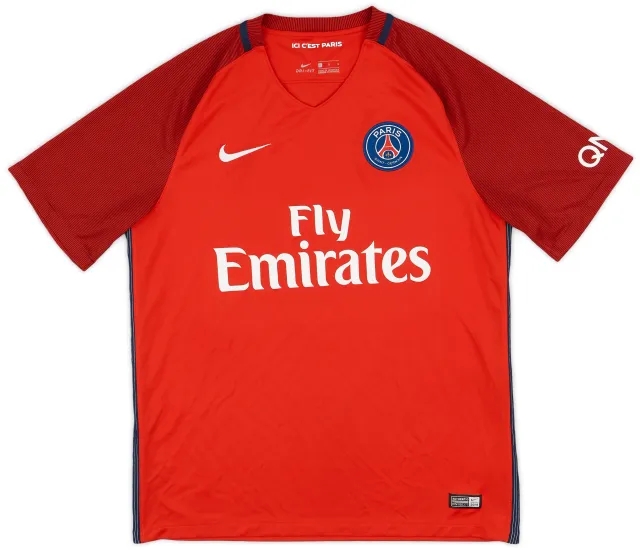 Nike 2016-17 Paris Saint-Germain Away Shirt - 9/10 - (L)