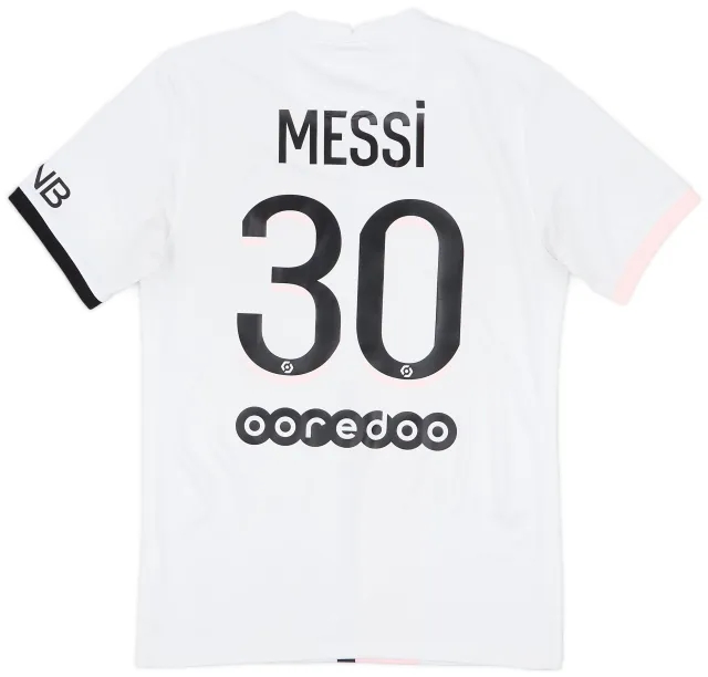 Nike 2021-22 Paris Saint-Germain Away Shirt Messi #30 - 6/10 - (S)