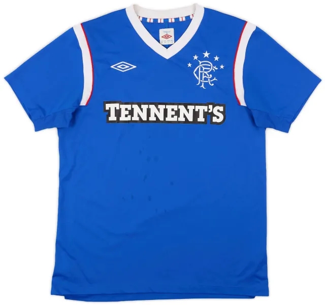 Umbro 2011-12 Rangers Home Shirt - 5/10 - (M)