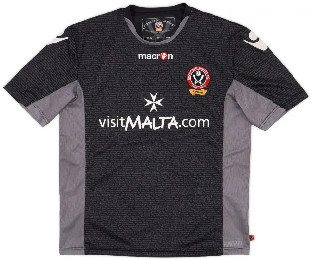 Macron 2009-10 Sheffield United '120 Years' Anniversary Shirt - 8/10 - (M)