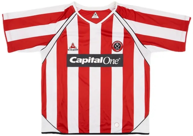 LeCoqSportif 2006-07 Sheffield United Home Shirt - 6/10 - (XL)