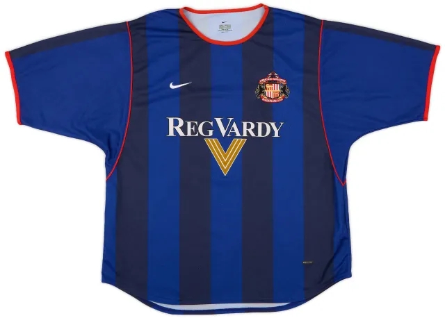 Nike 2001-02 Sunderland Away Shirt - 8/10 - (XL)