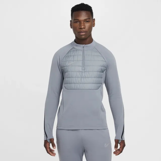 Nike Academy Winter Warrior Mens Therma FIT 1 2 Zip Soccer Top