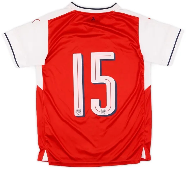 Puma 2016-17 Arsenal Home Shirt #15 - 9/10 - (L.Boys)