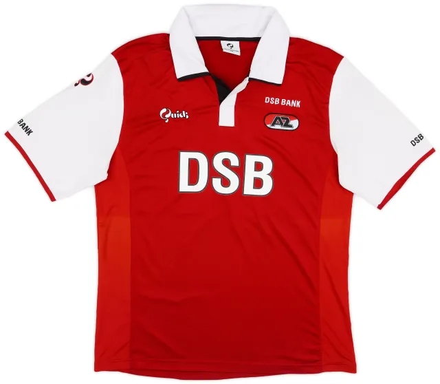 2007-08 AZ Alkmaar Home Shirt - 7/10 - (XXL)
