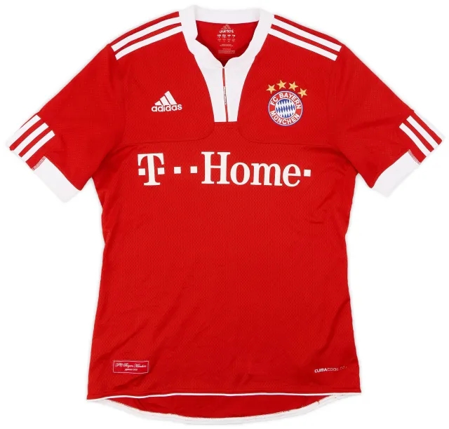 adidas 2009-10 Bayern Munich Home Shirt - 6/10 - (S)