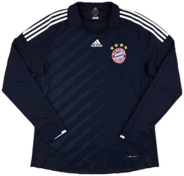 adidas 2008-09 Bayern Munich Player Issue Away L/S Shirt (XL)