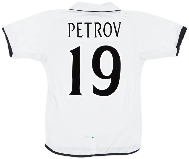 Umbro 2001-02 Celtic Away Shirt Petrov #19 - 5/10 - (S)
