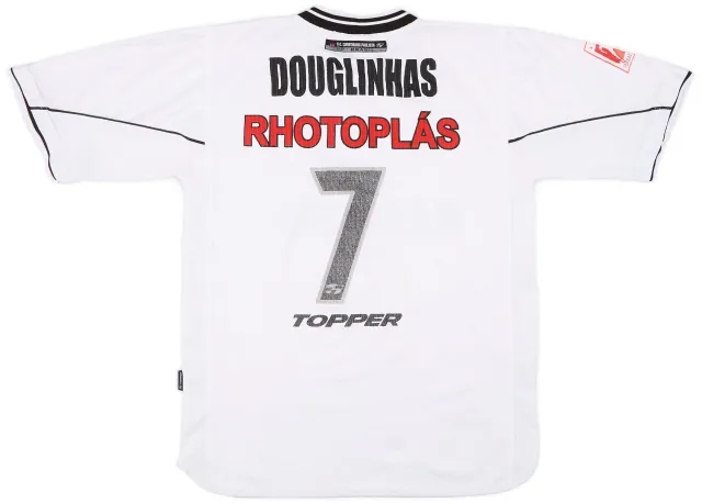 2000-01 Corinthians Futsal Home Shirt Douglinhas #7 - 6/10 - (L)
