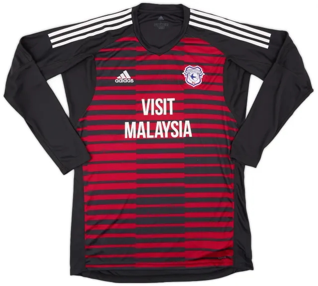 adidas 2018-19 Cardiff City GK Shirt - 8/10 - (L)